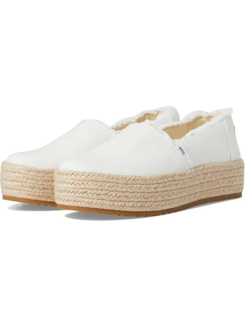 Stylish Women's Platform Espadrilles, Comfortable Textile Upper, OrthoLite